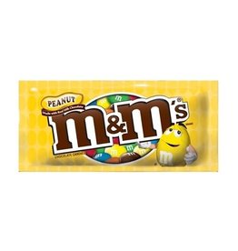 M&M M&M's Peanut Chocolate Candies, 1.74 oz, 48 ct