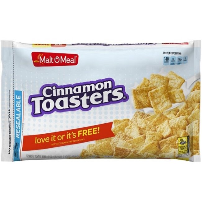 Malt-O-Meal Cinnamon Toasters Bag, 33 oz, 8 ct