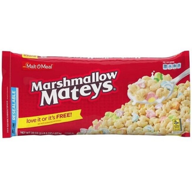 Malt-O-Meal Marshmallow Mateys Bag, 33 oz