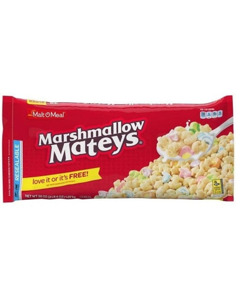 Malt-O-Meal Malt-O-Meal Marshmallow Mateys Bag, 38 oz