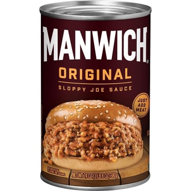 Manwich Original Sloppy Joe Sauce, 24 oz, 12 ct