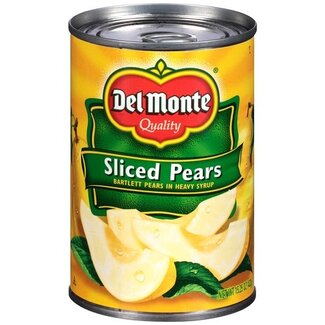 Del Monte Del Monte Sliced Pears, 15.25 oz, 12 ct