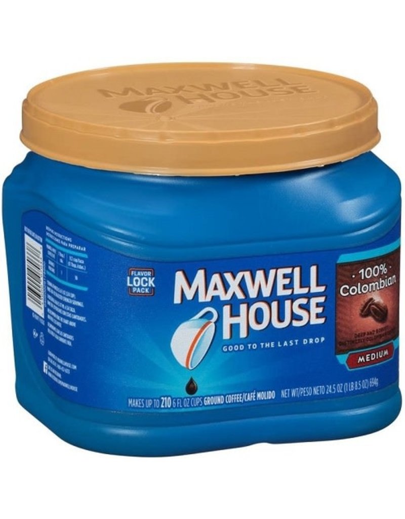Maxwell House Maxwell House 100% Colombian Ground Coffee, 24.5 oz, 6 ct