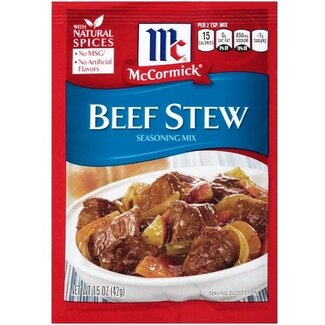 Mccormick McCormick Beef Stew Mix, 1.5 oz, 12 ct
