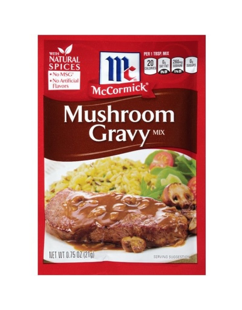 Mccormick McCormick Mushroom Gravy Mix, 12 ct