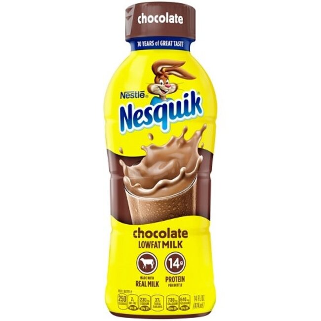 Nesquik Milk Chocolate, 14 oz, 12 ct