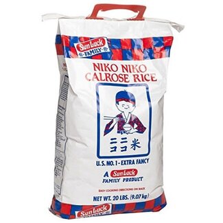 Niko Niko Niko Niko Calrose Rice, 20 lb