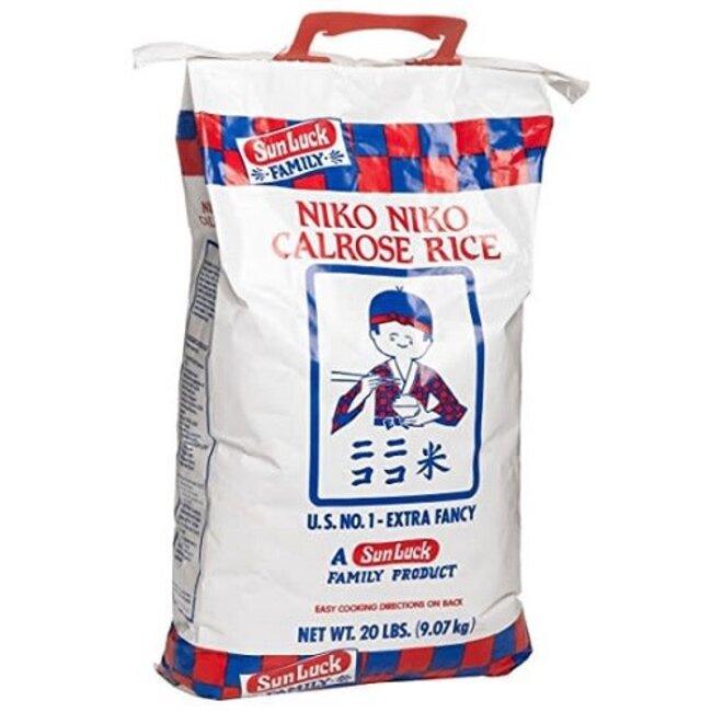 Niko Niko Calrose Rice, 20 lb