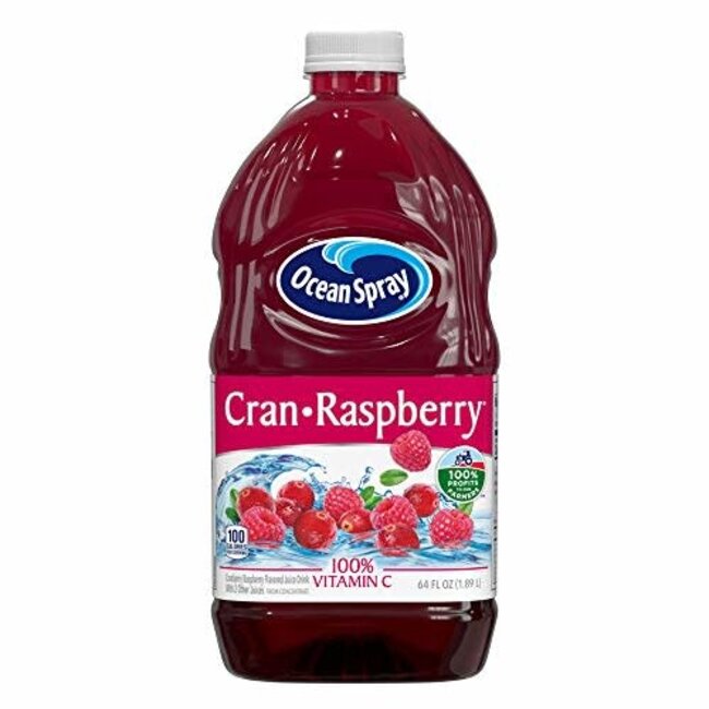Ocean Spray Cranberry Raspberry Cocktail Juice, 64 oz