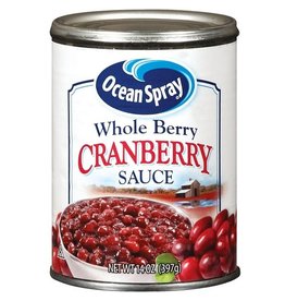 Ocean Spray Ocean Spray Whole Cranberry Sauce, 14 oz, 24 ct