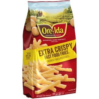 Ore-Ida Ore-Ida Extra Crispy Fast Food Fries, 26 oz, 12 ct