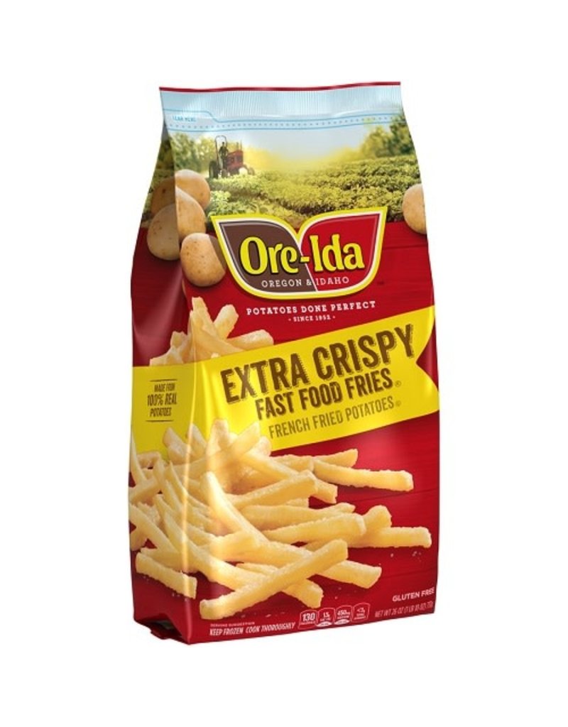 Ore Ida Extra Crispy Fast Food Fries