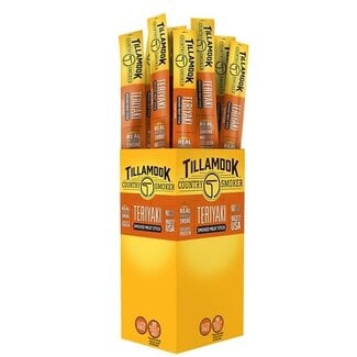 Tillamook Tillamook Teriyaki Jerky Individual Sticks, 1.44 oz, 20 ct