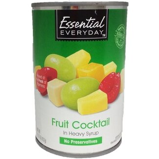 Essential Everyday EED Fruit Cocktail in Heavy Syrup, 15 oz, 24 ct