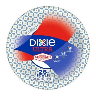 Dixie Dixie Bowls Ultra 20 oz, 26 ct, (Pack of 6)