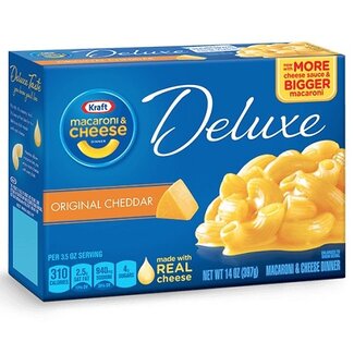 Kraft Kraft Mac & Cheese Deluxe, 14 oz, 24 ct