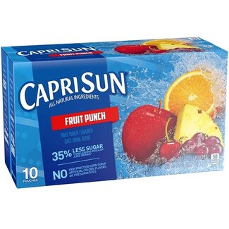 Capri Sun Capri Sun Fruit Punch, 10 ct, (Pack of 4)