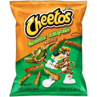 Cheetos Cheetos Crunchy Cheddar Jalapeno, 8.5 oz, 10 ct