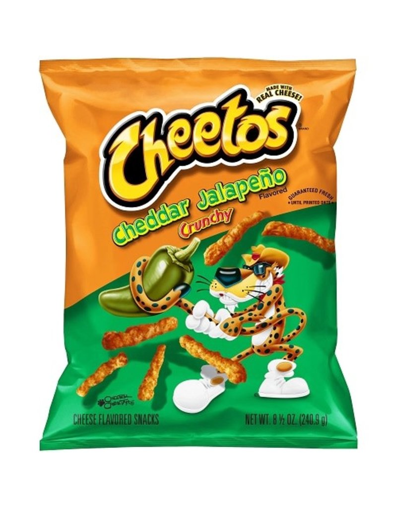 Cheetos Cheetos Crunchy Cheddar Jalapeno, 8.5 oz, 10 ct