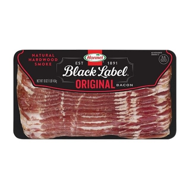 Hormel Black Label Bacon, 1 lb, 12 ct