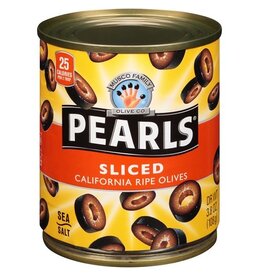 Pearls Pearls Ripe Sliced Olives, 3.8 oz, 12 ct