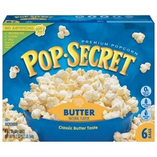 Pop Secret Pop Secret Butter Popcorn Value Pack, 19.2 oz, 6 ct