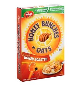 Post Post Honey Bunches Of Oats Honey Roasted, 18 oz, 12 ct