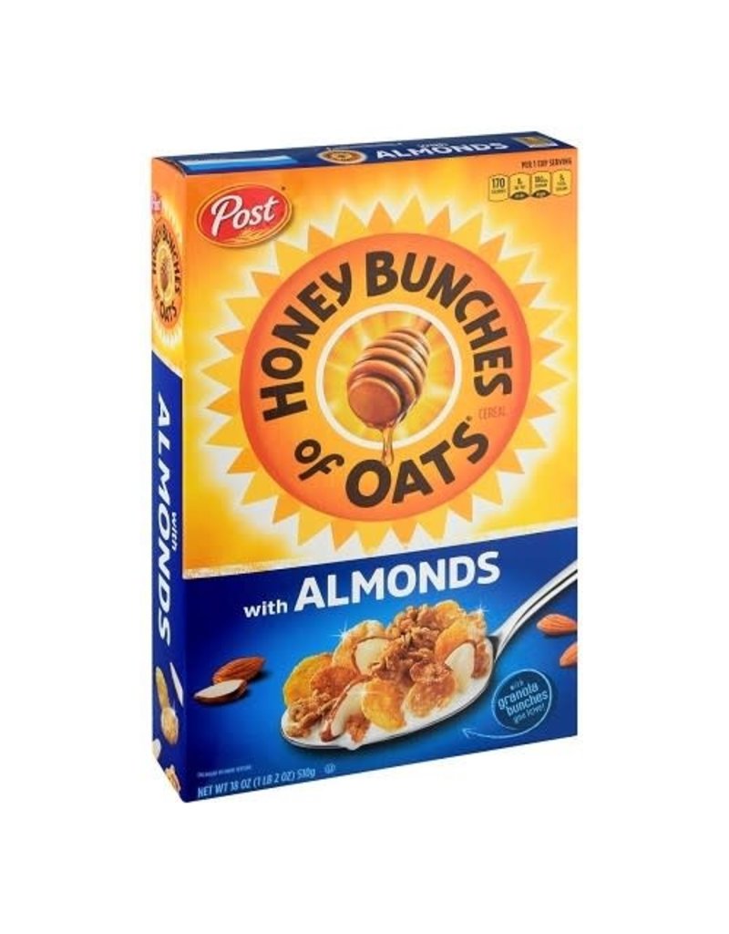 Post Post Honey Bunches of Oats with Almonds, 18 oz
