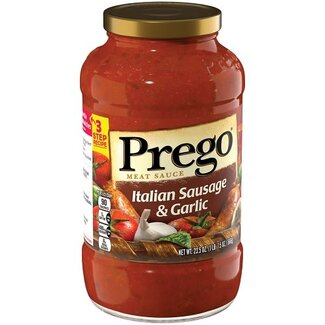 Prego Prego Italian Sausage Pasta Sauce, 23.5 oz