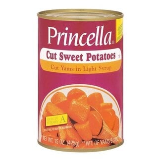 Princella Princella Cut Yams, 15 oz, 24 ct