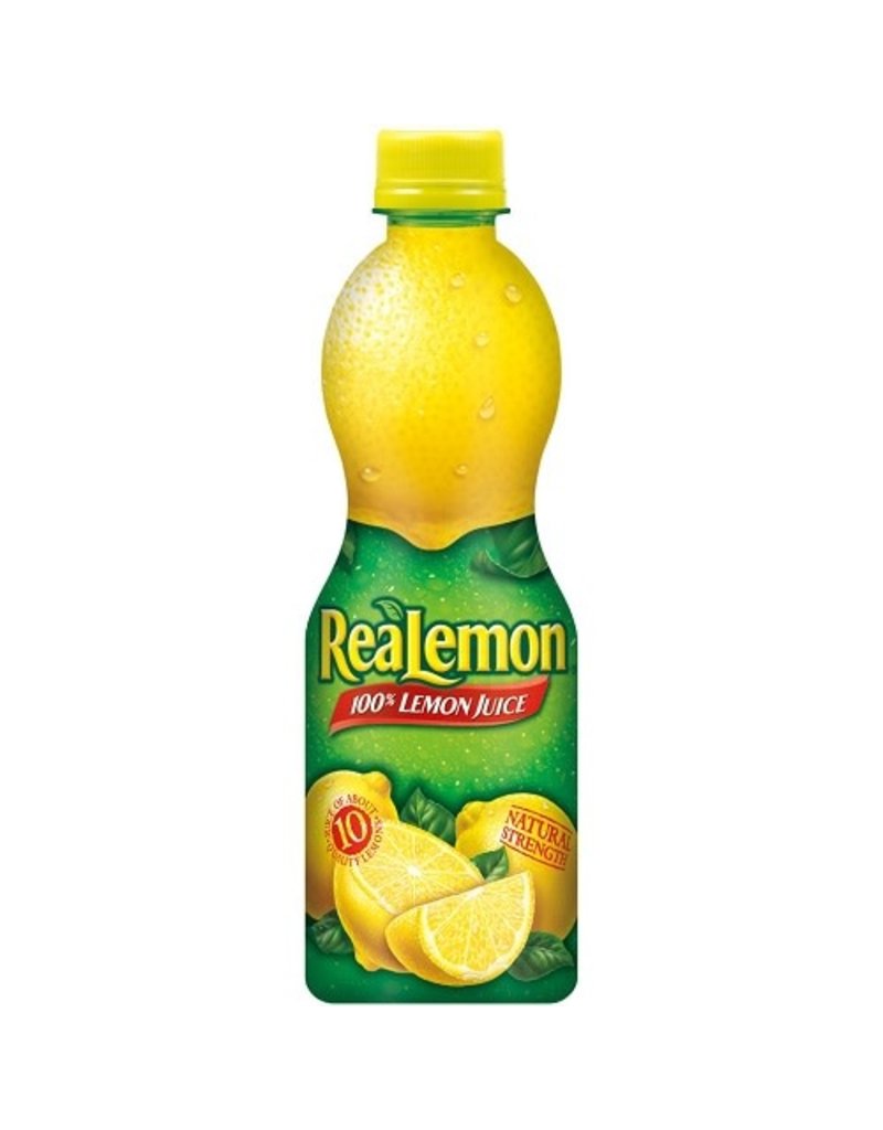 Realemon Realemon 100% Lemon Juice, 15 oz, 12 ct