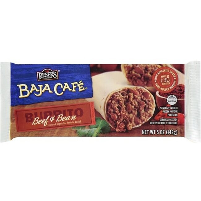 Reser's Beef & Bean Burrito, 5 oz, 12 ct