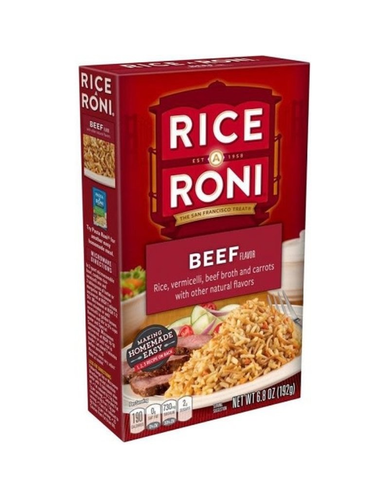 Rice-A-Roni Rice A Roni Beef, 6.8 oz