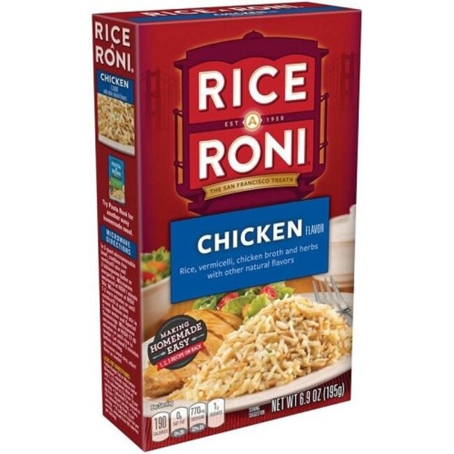 Rice A Roni Chicken, 6.9 oz, 12 ct