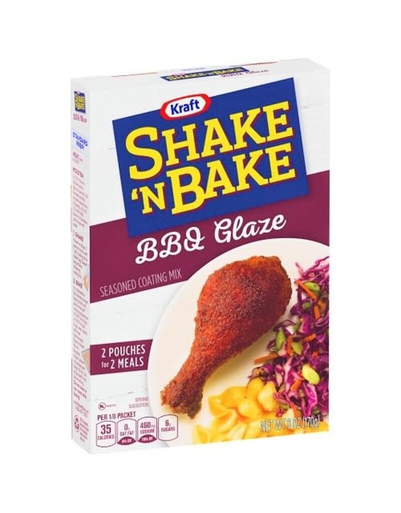 Shake N Bake Shake 'N' Bake BBQ Glaze, 6 oz, 8 ct