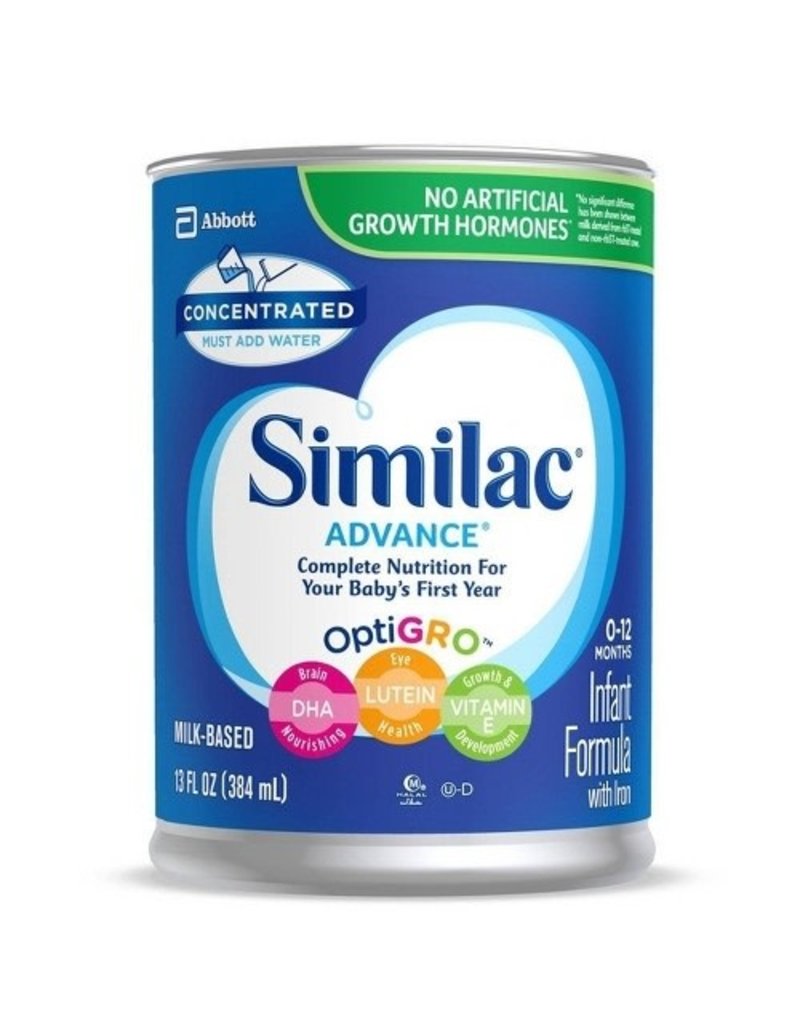 Similac Similac Advance Infant Formula Concentrate With Iron, 13 oz, 12 ct