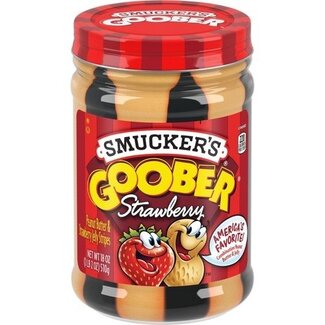 Smuckers Smuckers Goober Strawberry Spread, 18 oz, 12 ct