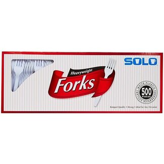 Solo Solo Heavyweight Forks, 500 ct
