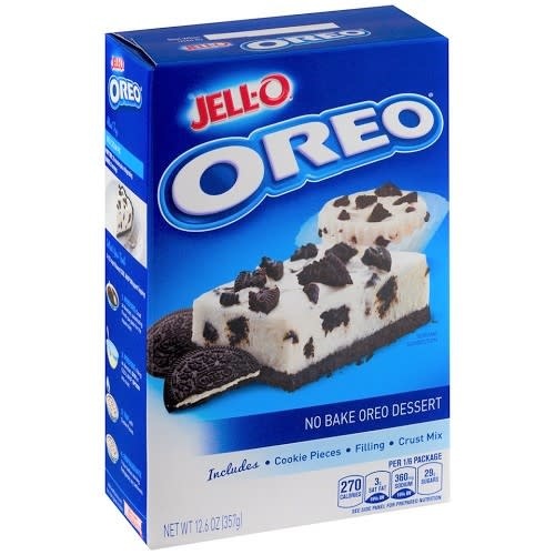 Jell-O Cheesecake Oreo Mix No Bake Dessert, 12.6 oz - Span Elite