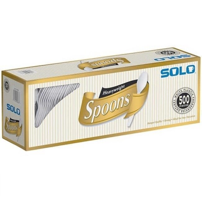 Solo Heavyweight Spoons, 500 ct