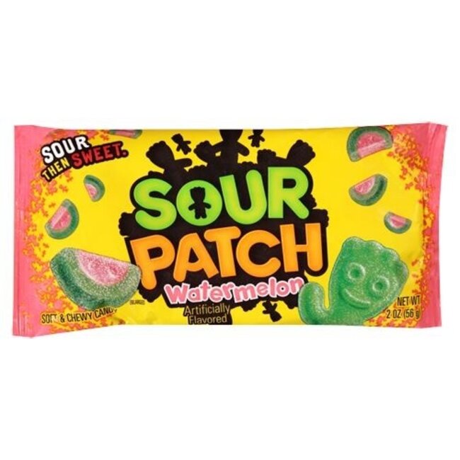Sour Patch Watermelon, 2 oz, 24 ct