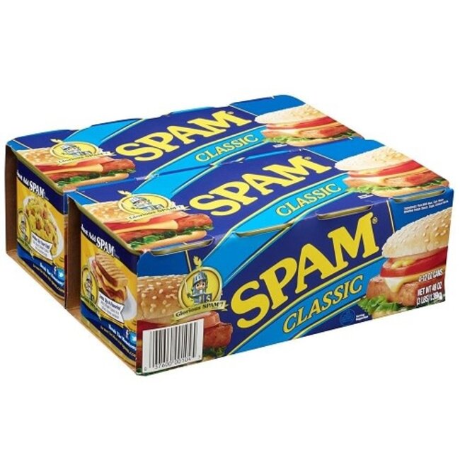 Spam Classic Luncheon Meat, 12 oz, 8 ct