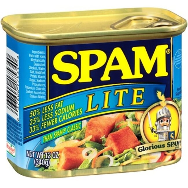 Spam Lite Luncheon Meat, 12 oz, 12 ct
