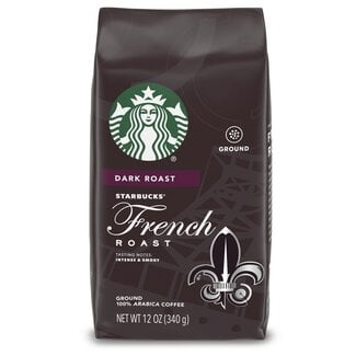 Starbucks Starbucks French Roast Ground Coffee, 12 oz, 6 ct