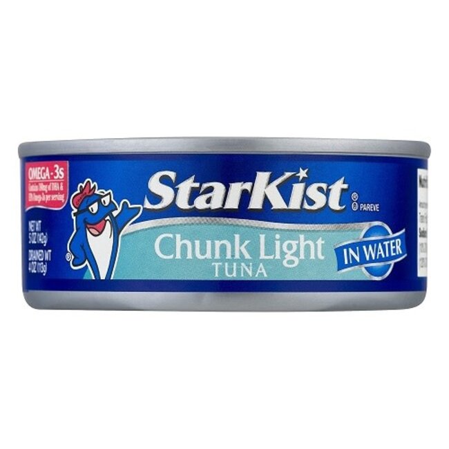 Starkist Tuna Chunk Light Water, 5 oz, 48 ct