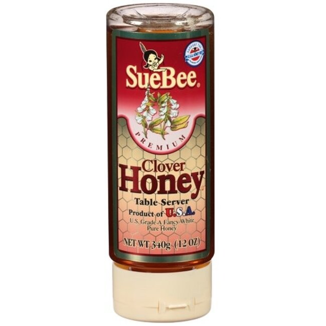 Sue Bee Honey Squeeze Bottle, 12 oz, 12 ct