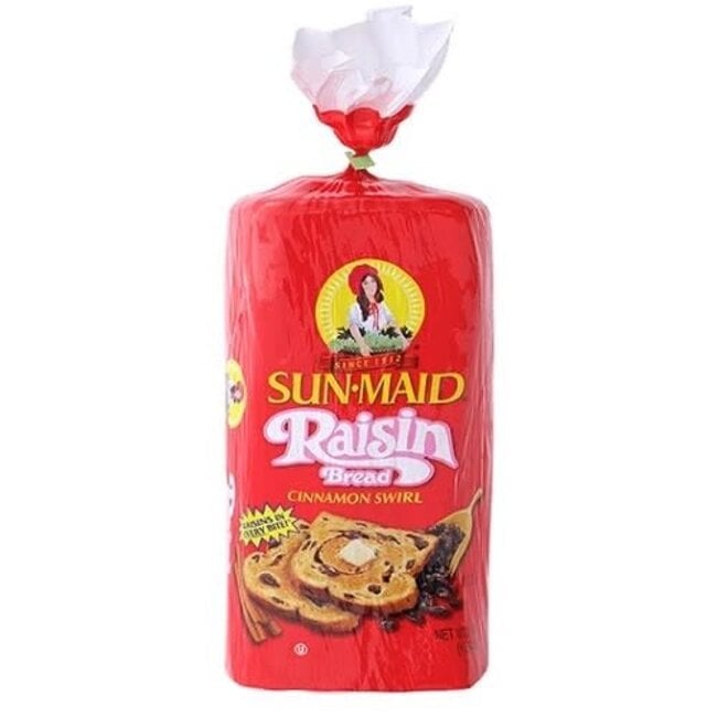 Sun-Maid Raisin Bread, 16 oz, 10ct