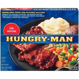 Swanson Swanson Hungry-Man Boneless Pork, 16 oz, 8 ct