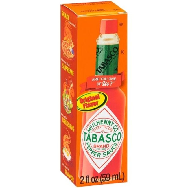 Tabasco Original Sauce, 2 oz, 24 ct