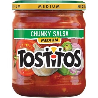 Tostitos Tostitos Medium Salsa Dip, 15.5 oz, 12 ct